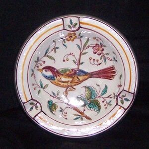 VTG-Ashtray, Hand-Painted, Made in Portugal